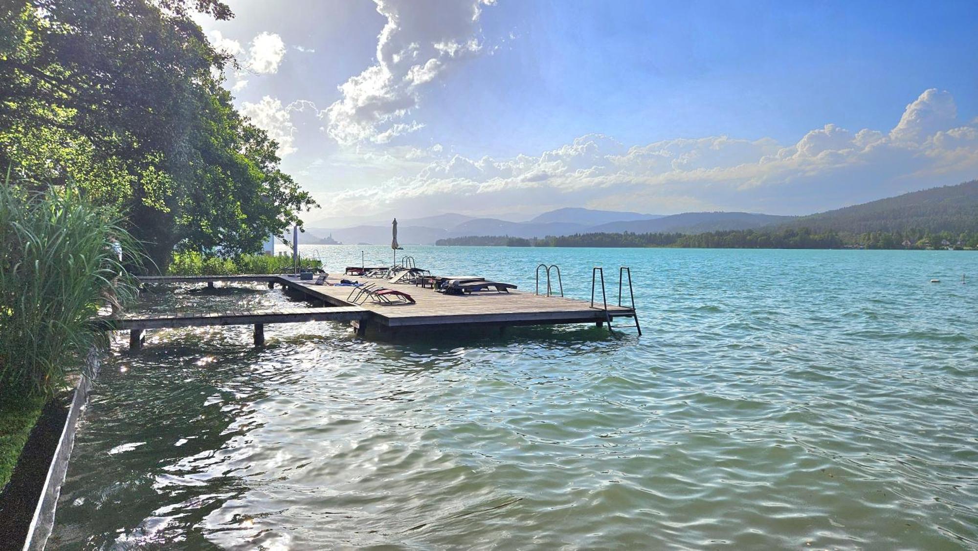 "Casa Antonio" 3 Gehminuten Strandbad Sekirn, Inkl Seezugang Luaran gambar