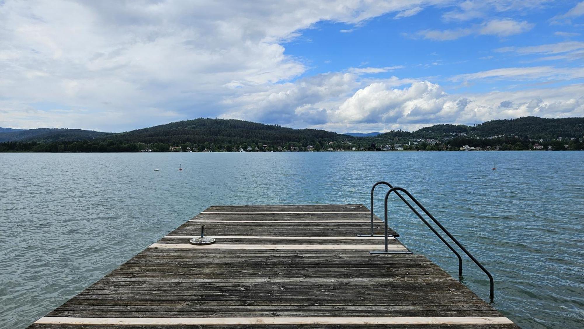 "Casa Antonio" 3 Gehminuten Strandbad Sekirn, Inkl Seezugang Luaran gambar