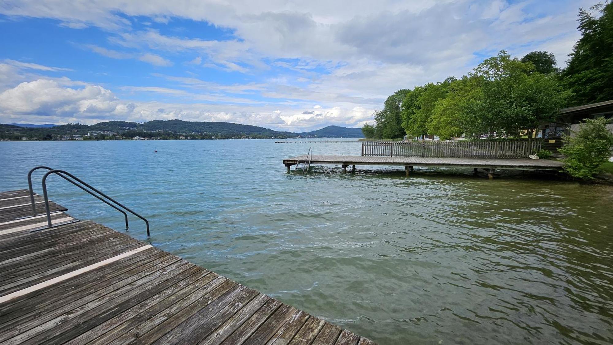 "Casa Antonio" 3 Gehminuten Strandbad Sekirn, Inkl Seezugang Luaran gambar